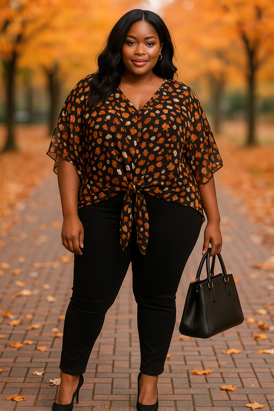 TOP Voile spotted Florence