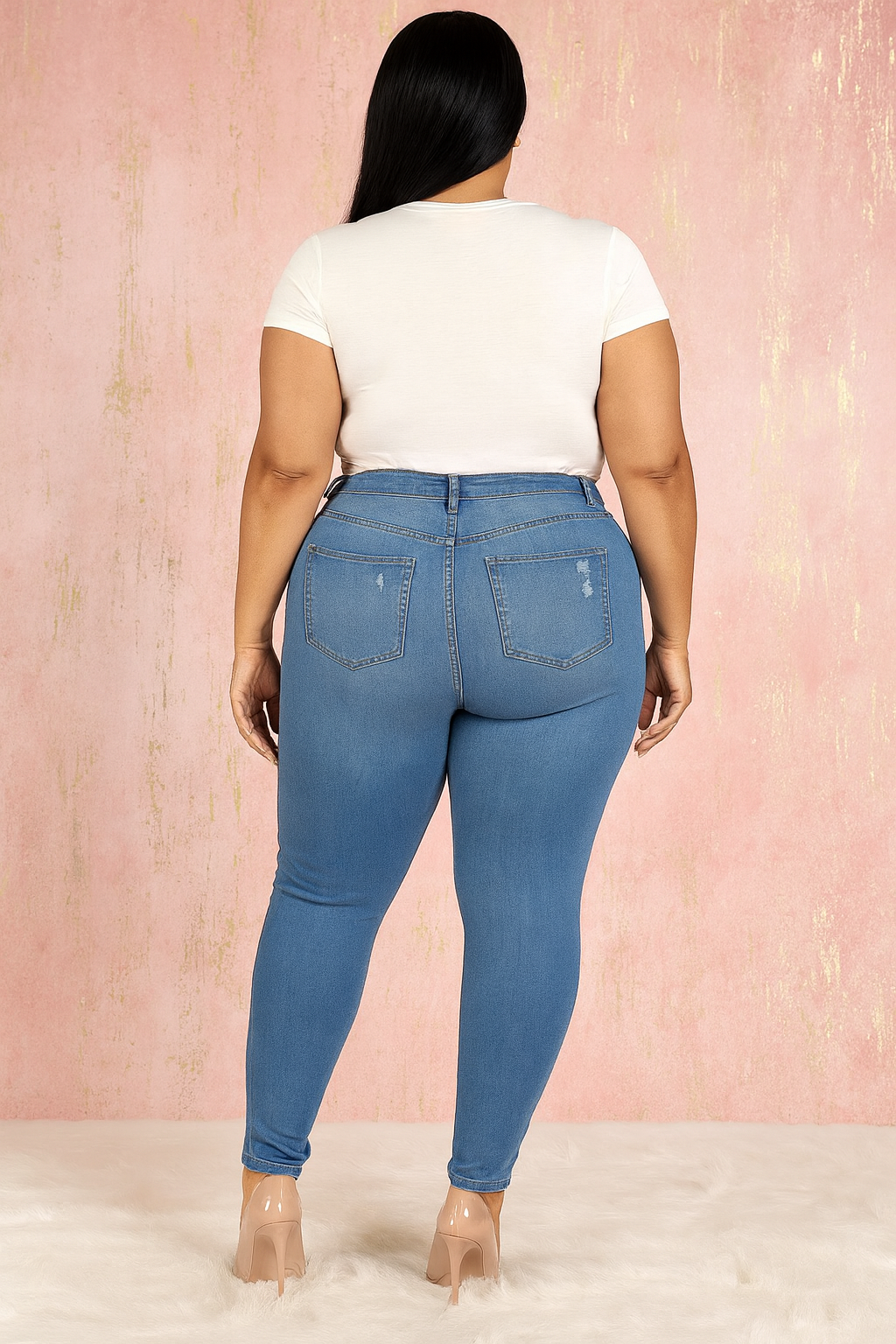 Jean skinny Tiffany - Bleu pâle