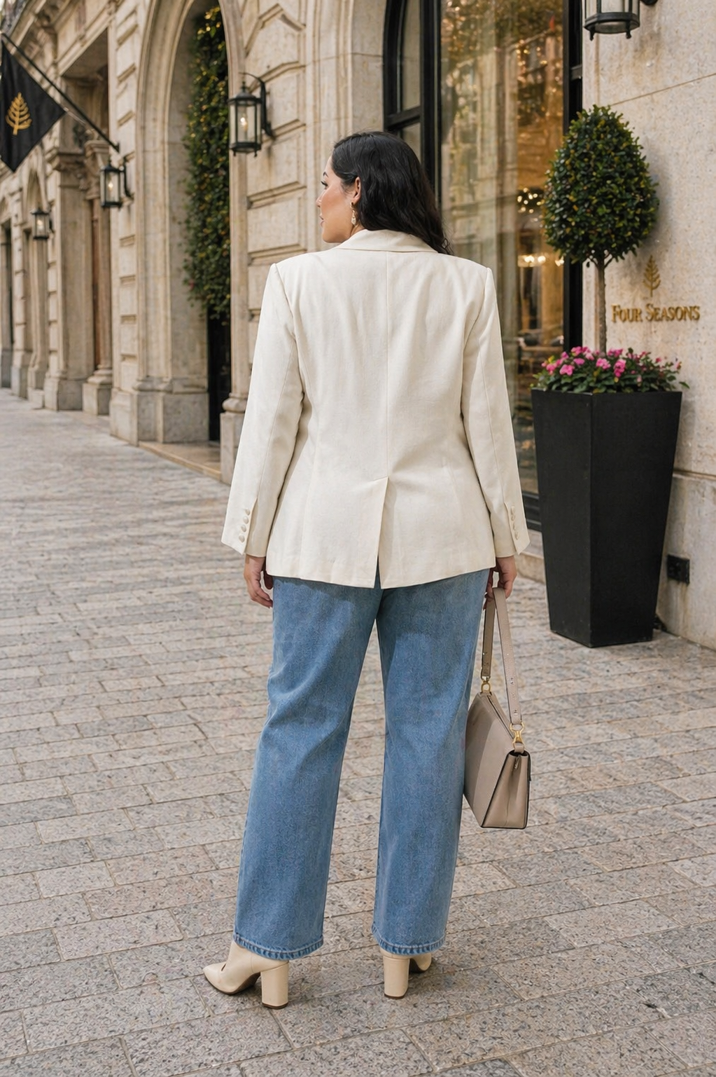 Veston Candida - Naturel