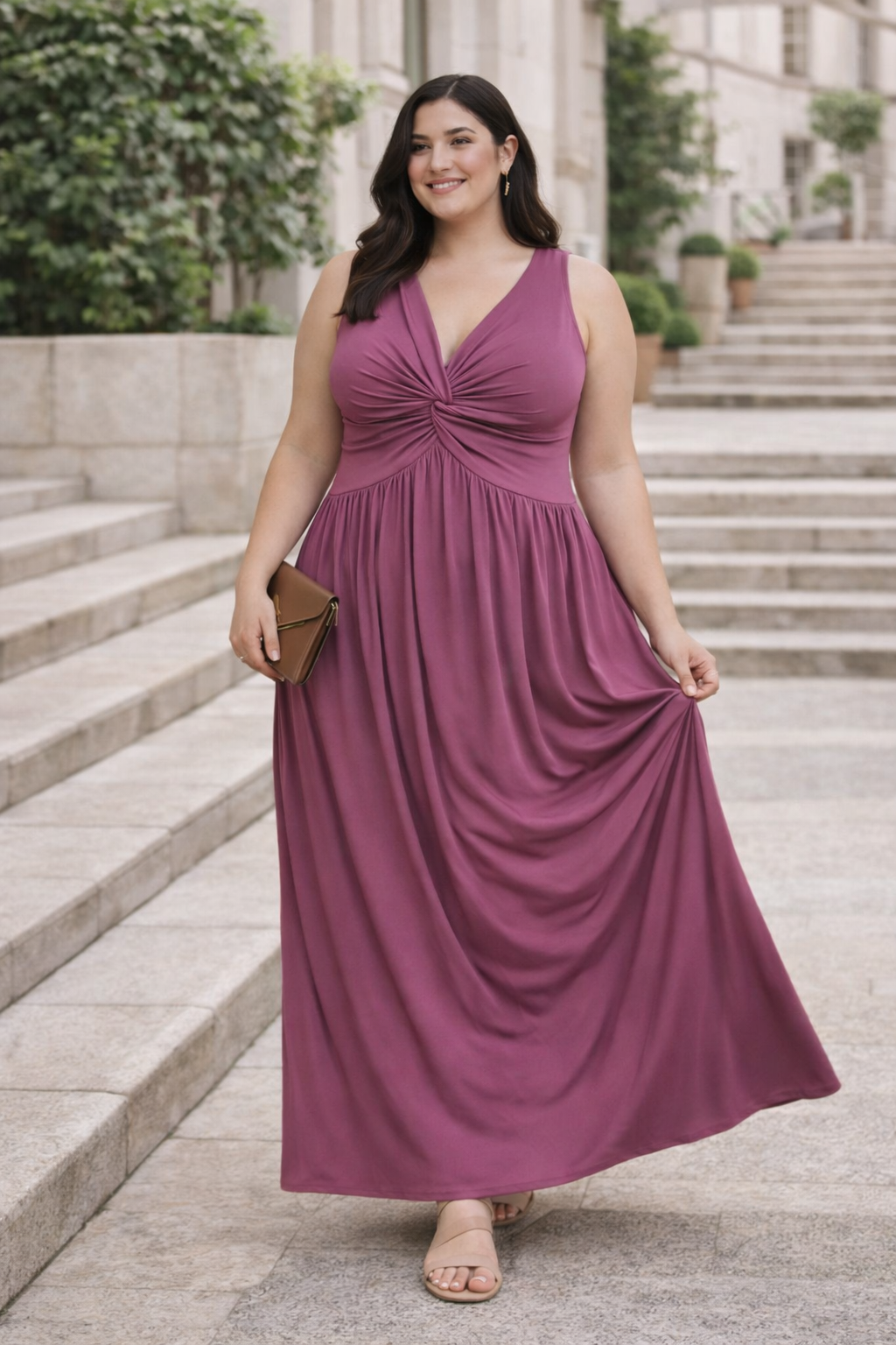 Robe Veronica - Prune