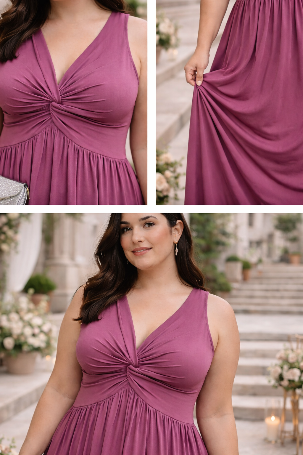 Robe Veronica - Prune