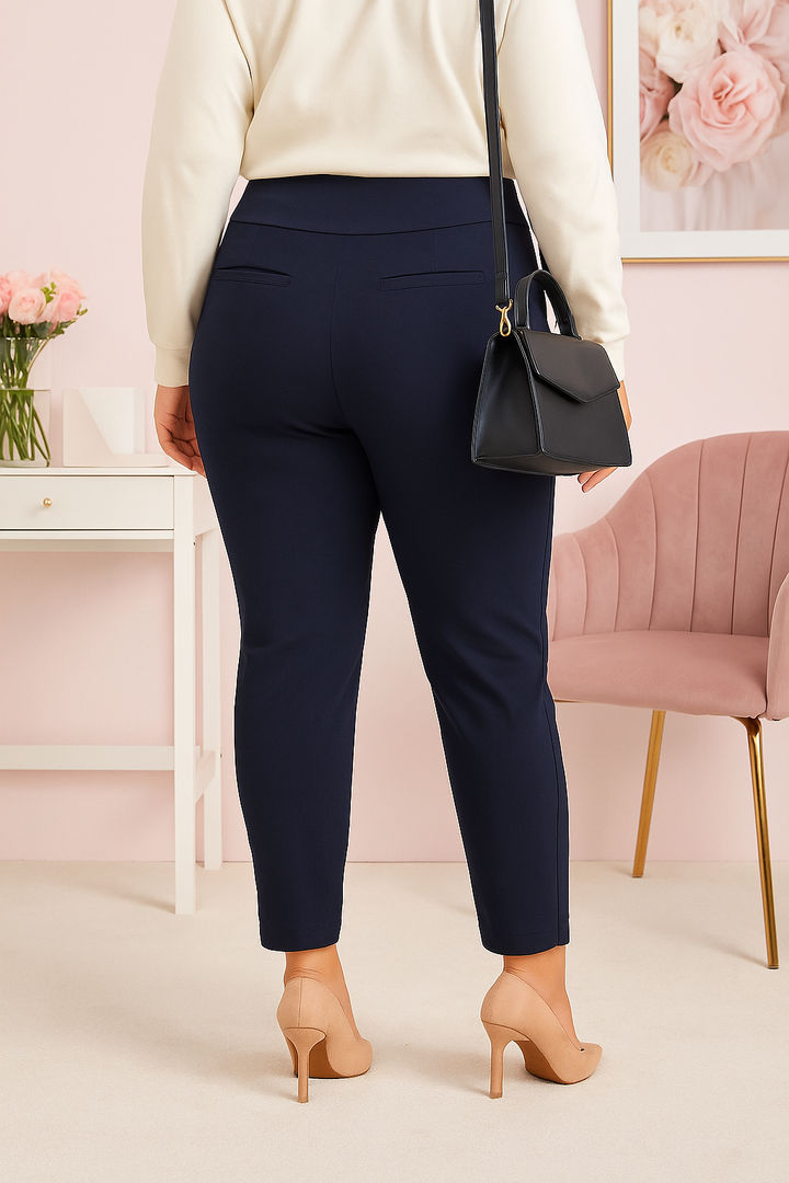 Presale - Versatile high waist black pants (26 in)