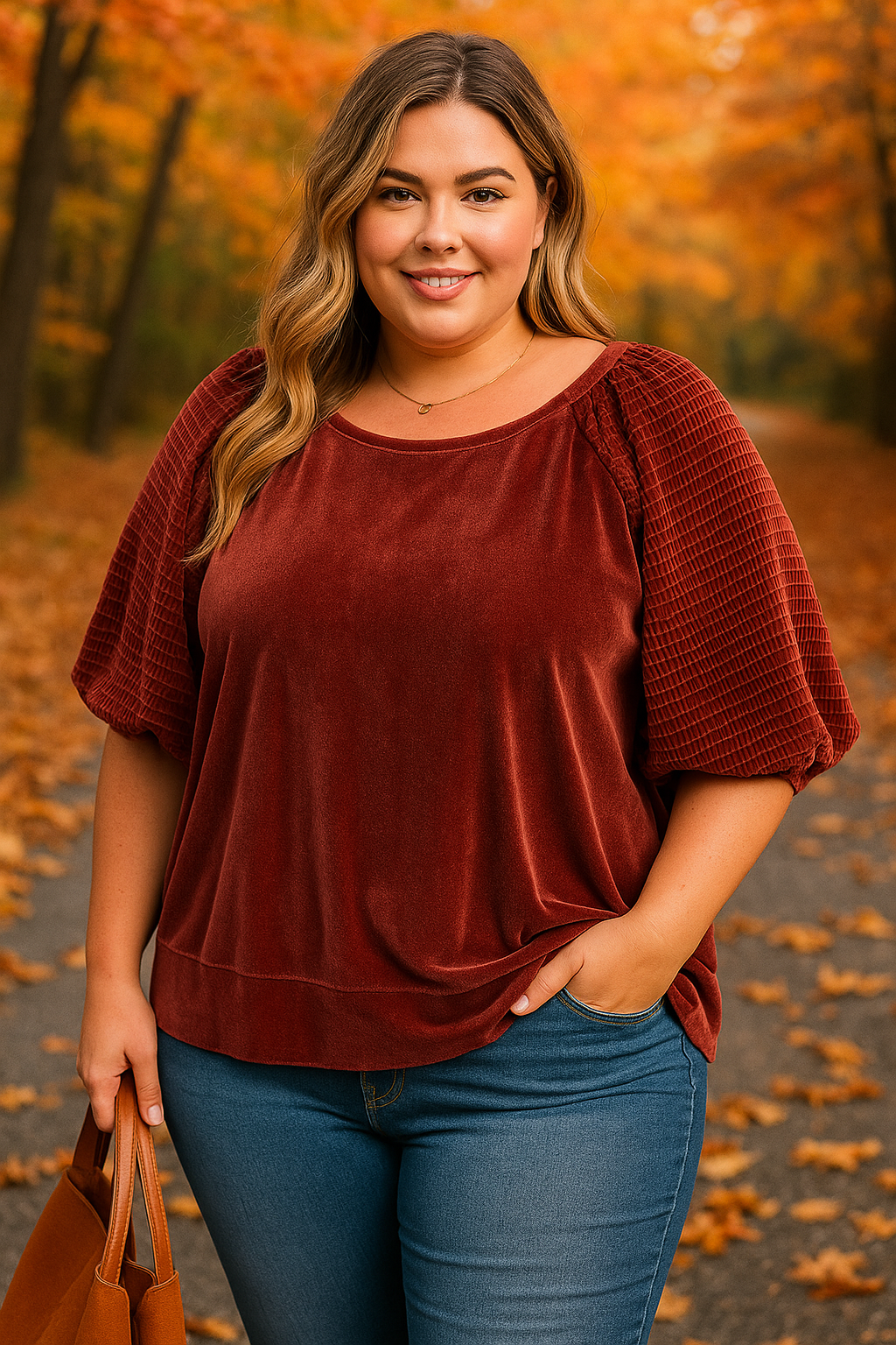 Rosewood velvet top