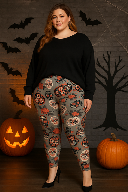 Legging à motifs mexicains