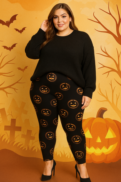Halloween leggings (size 20-24)