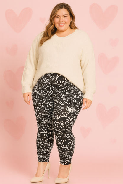 Legging têtes de mort #4