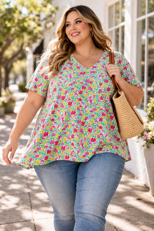 T-shirt Lizzy infroissable / Style Boyfriend #1