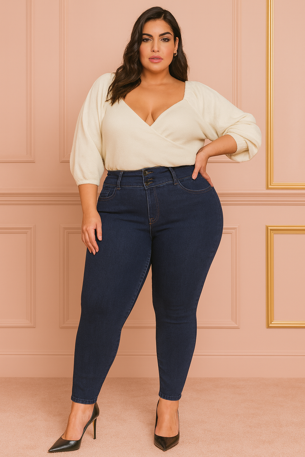 Jean Skinny Perfect Butt - Dark Blue