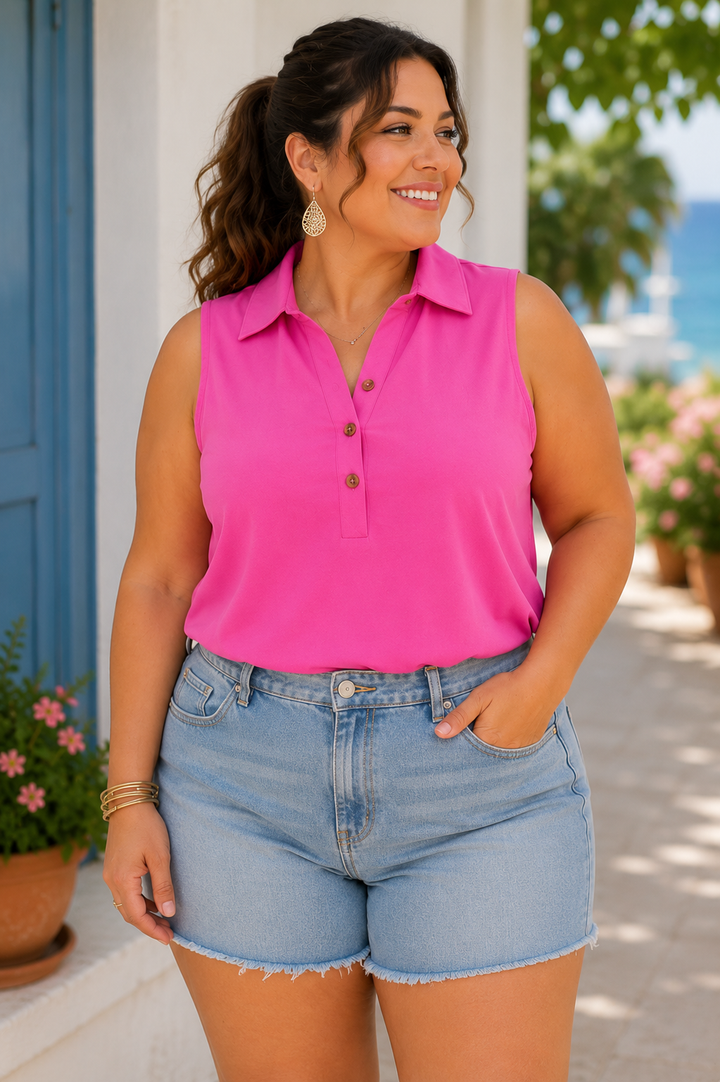 Camisole Lizzy - Pink paradise