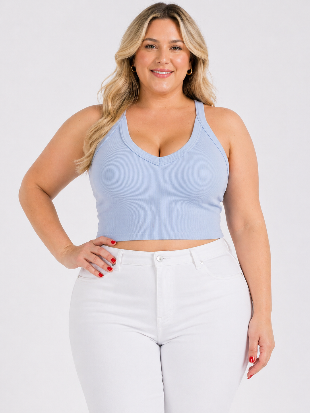 Tank top Wilma (bleu)