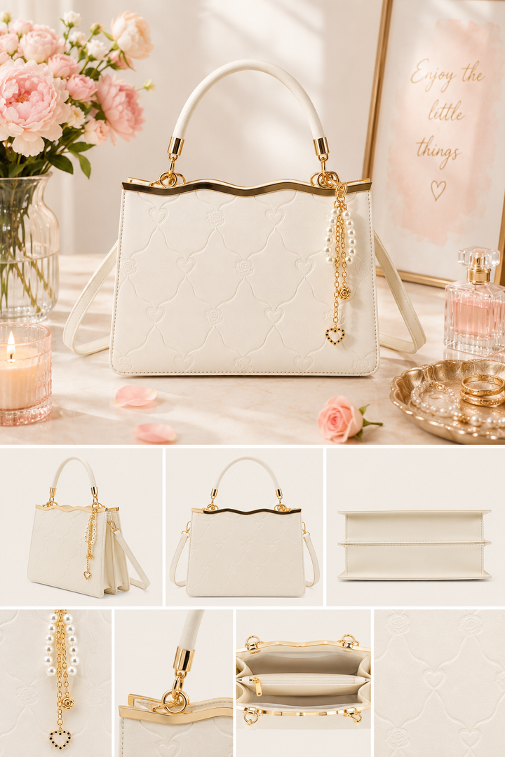 Sac Amara Embossé - Blanc