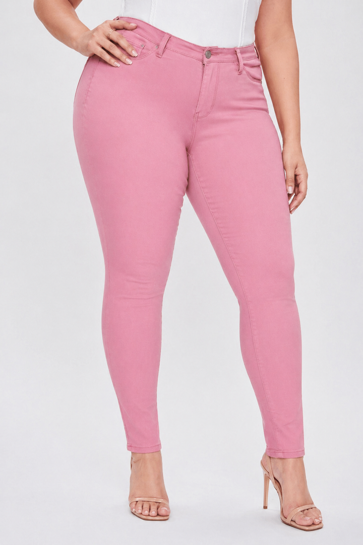 Pantalon ultra stretch Rose Barbie