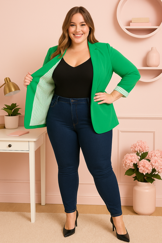 Kelly green jacket (long sleeves)