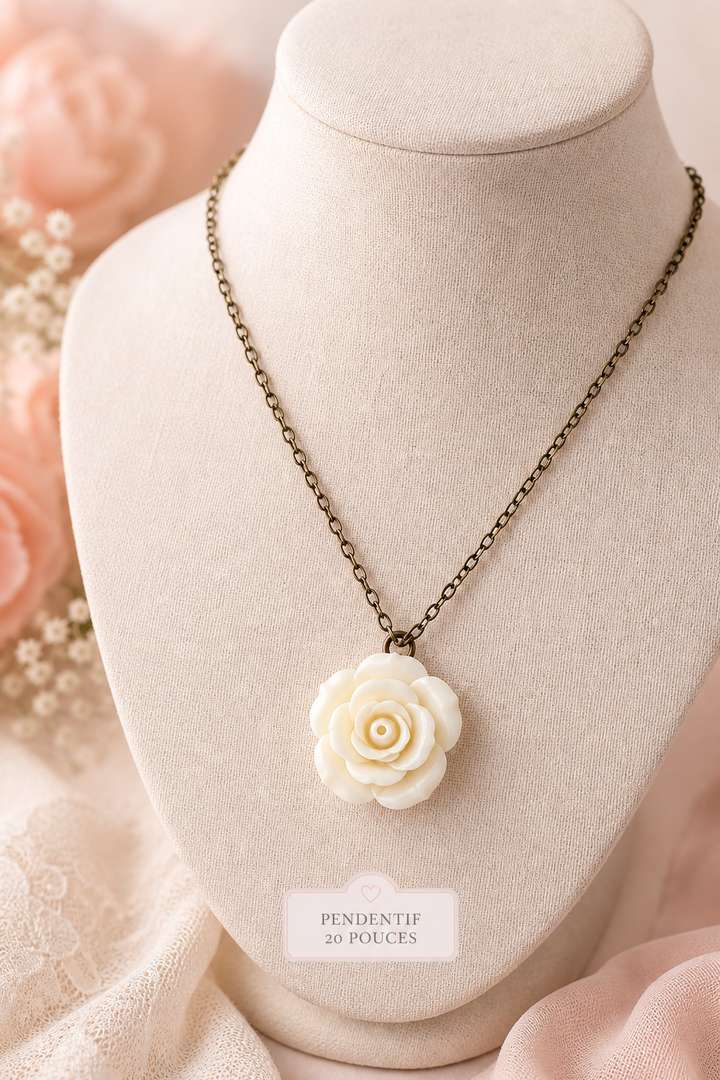 Pendentif de rose (20 pouces)