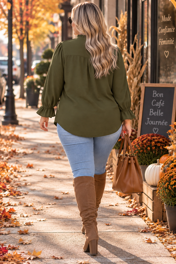 Blouse So Chic - Olive