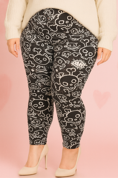 Legging têtes de mort #4