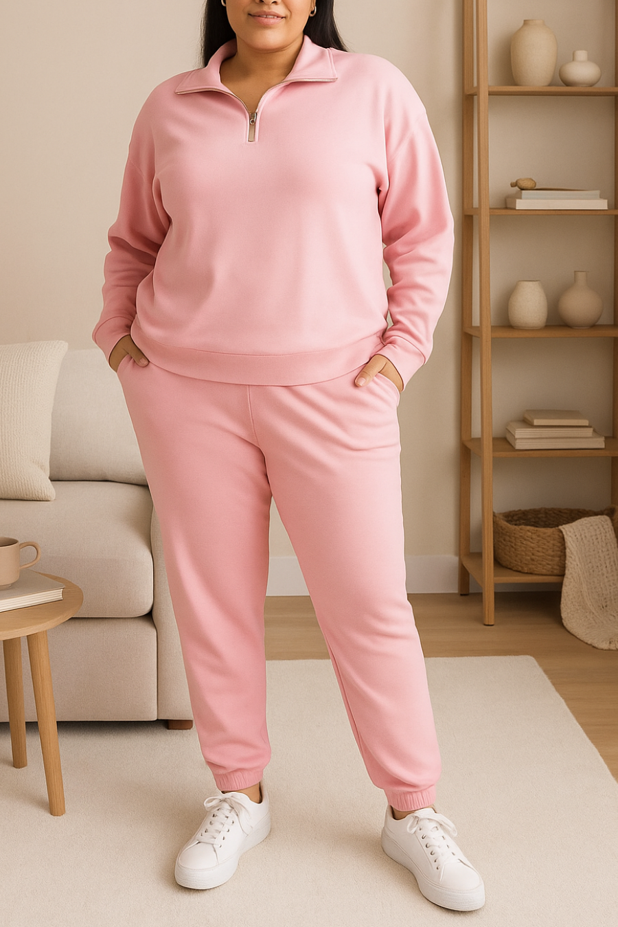 L'ensemble confort rose blush