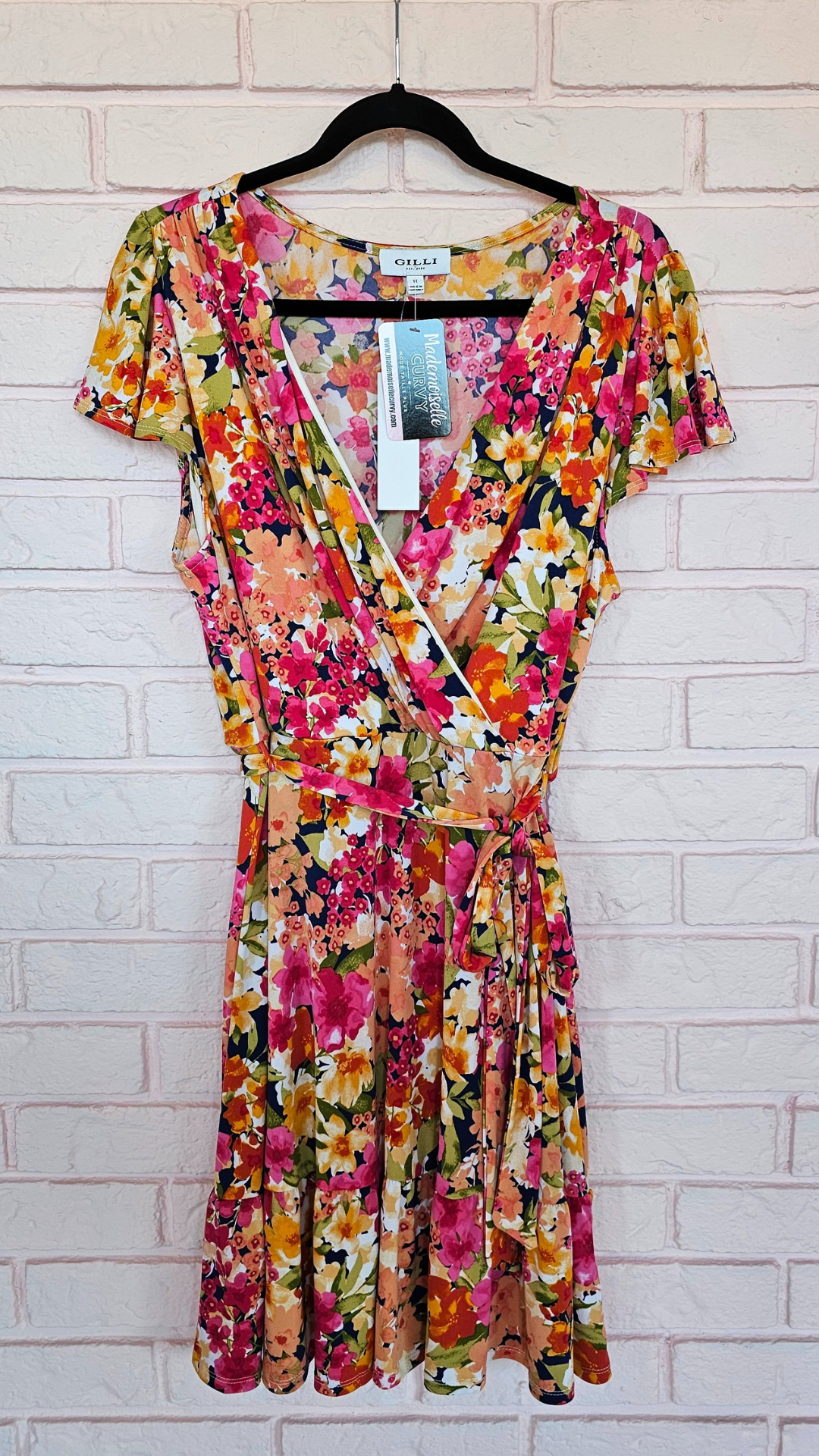 La robe jardin de fleurs - 100% extensible