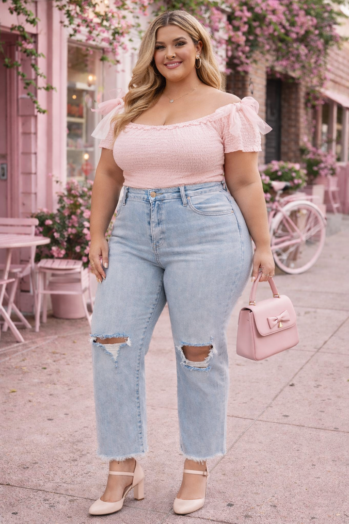 Jean droit Sweet Curve - Light