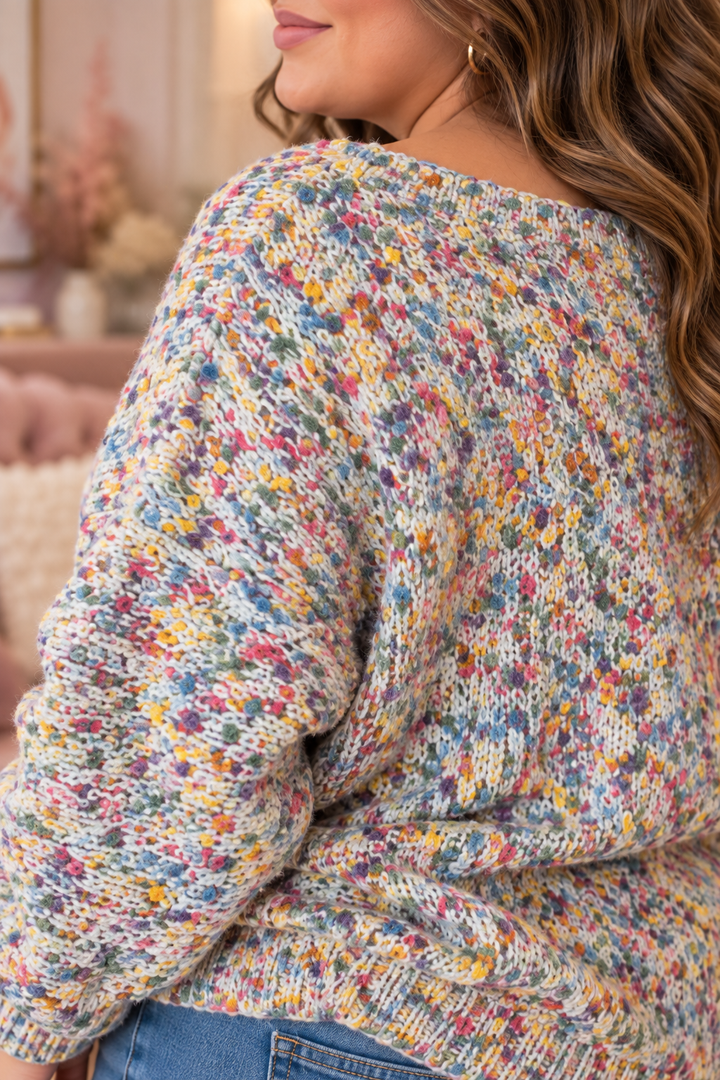 Pull Confetti Douillet - Ivoire