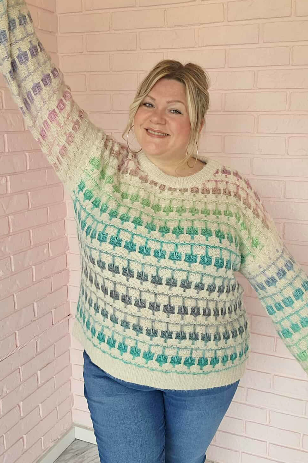 Pull Douceur Arc-en-Ciel