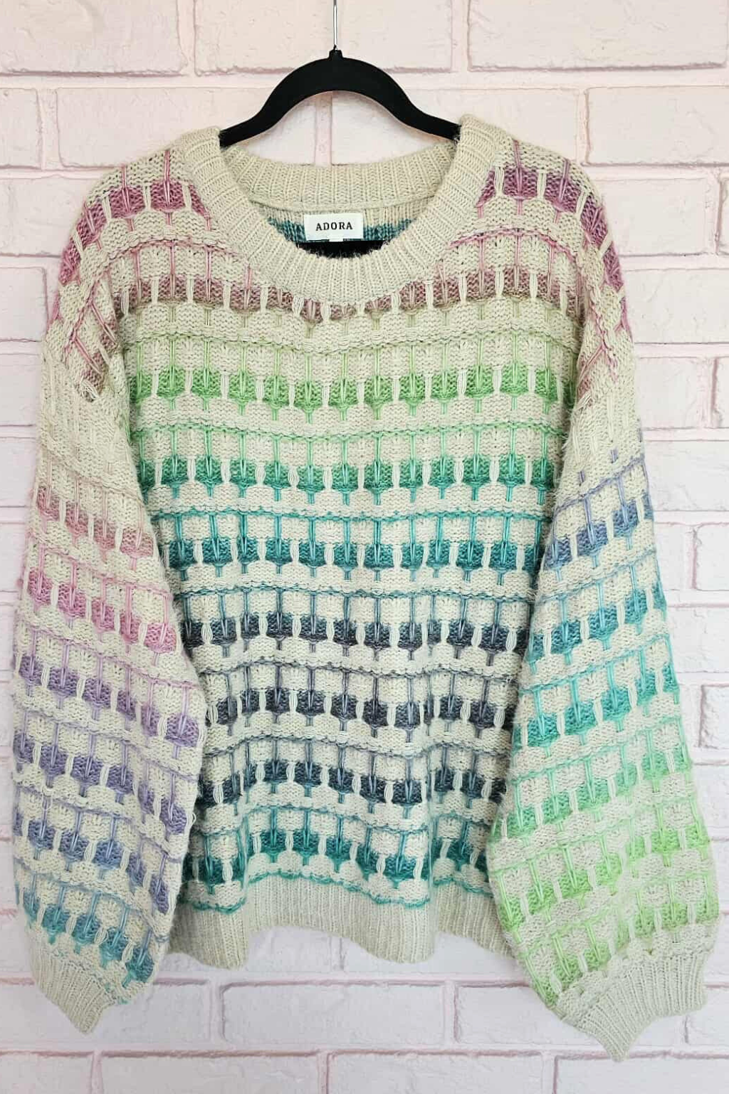 Pull Douceur Arc-en-Ciel