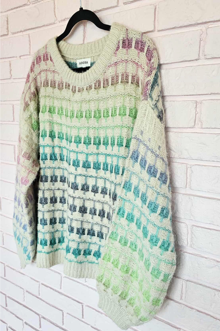 Pull Douceur Arc-en-Ciel