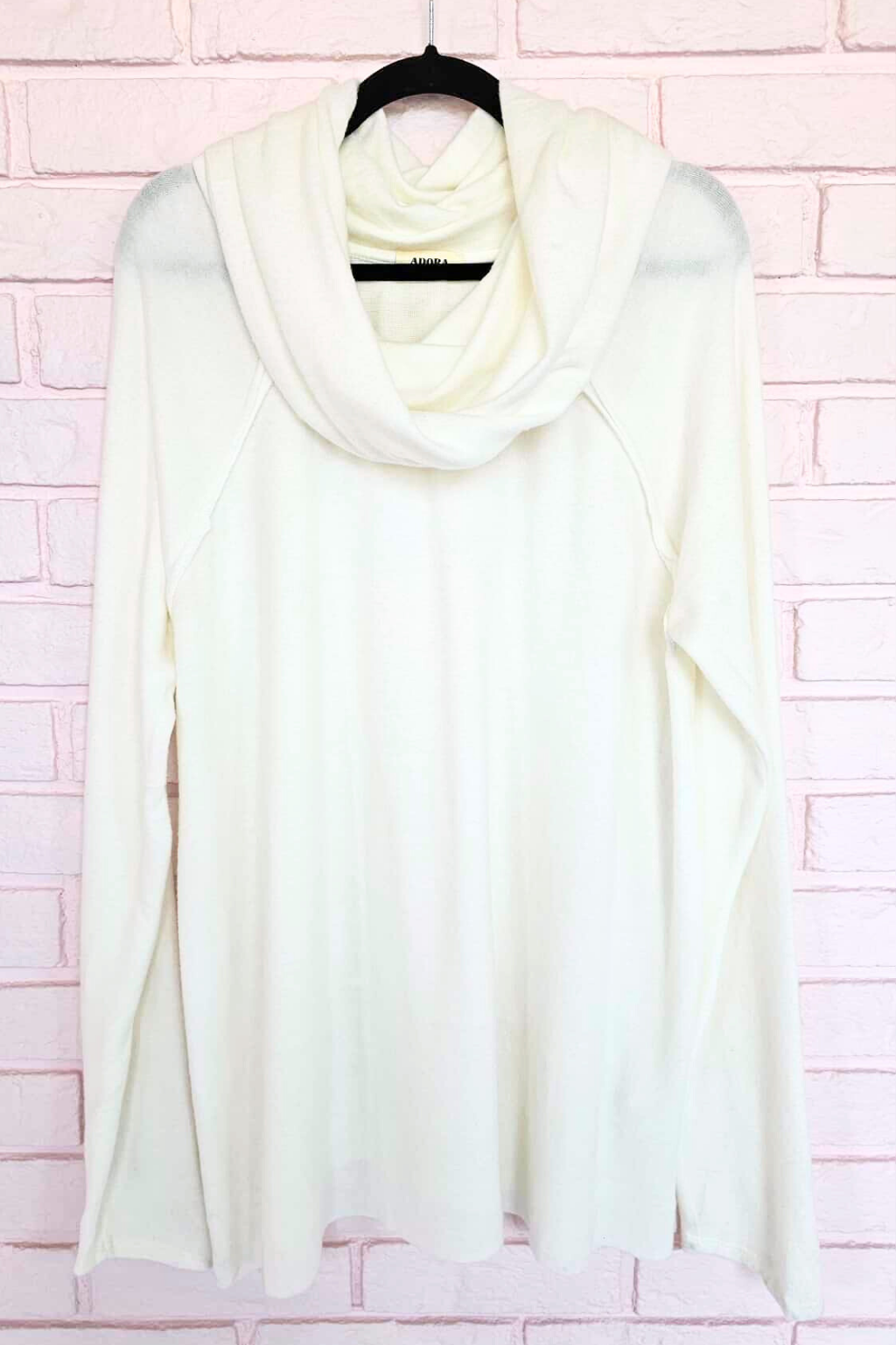Pull/Tunique Douceur Cocoon - Blanc/ivoire