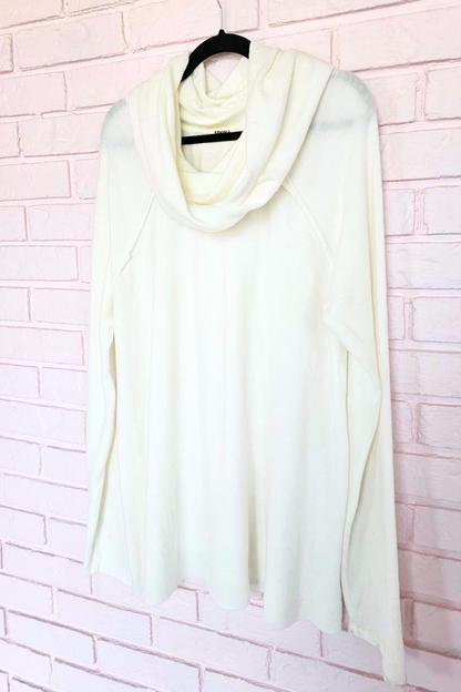 Pull/Tunique Douceur Cocoon - Blanc/ivoire