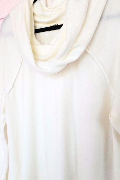 Pull/Tunique Douceur Cocoon - Blanc/ivoire
