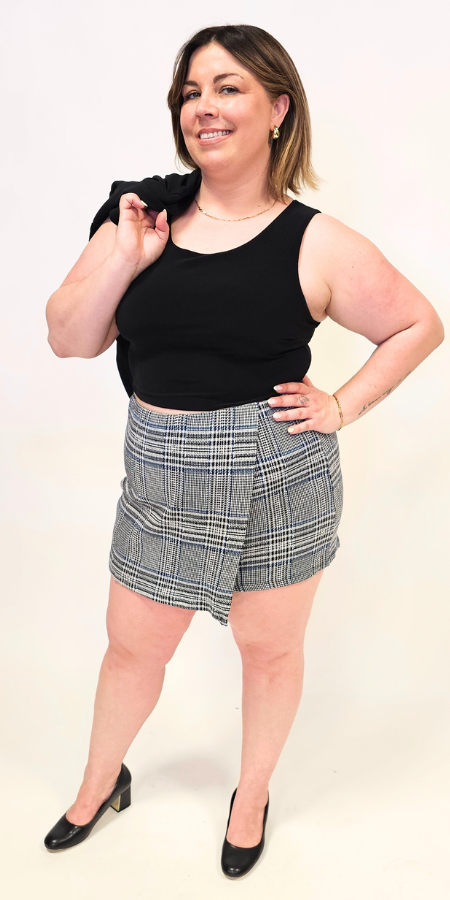 The Extensible Basic Top Tank - Black