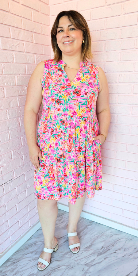 PRESALE - Wrinkle resistant babydoll dress #3