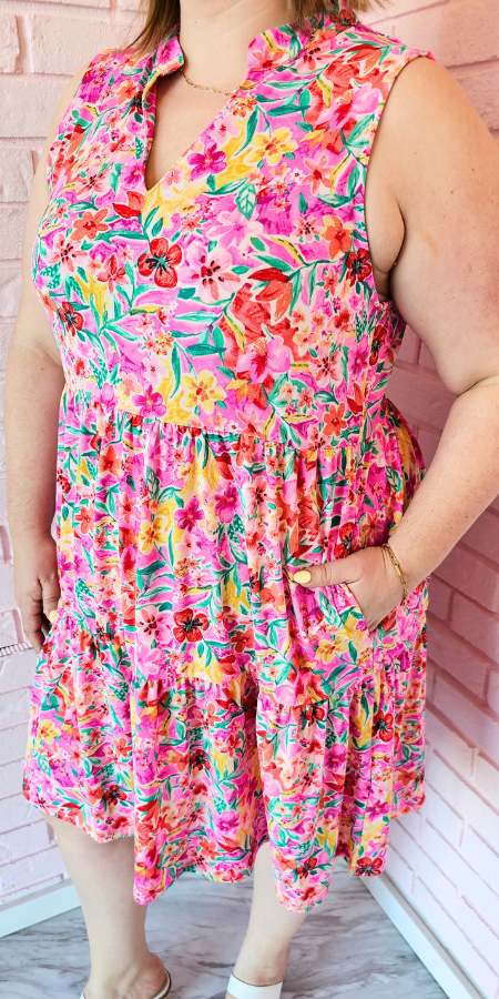 PRESALE - Wrinkle resistant babydoll dress #3