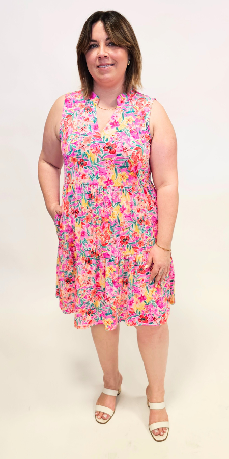 PRESALE - Wrinkle resistant babydoll dress #3