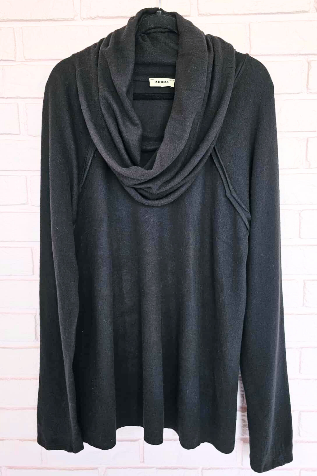 Pull/Tunique Douceur Cocoon (Noir)