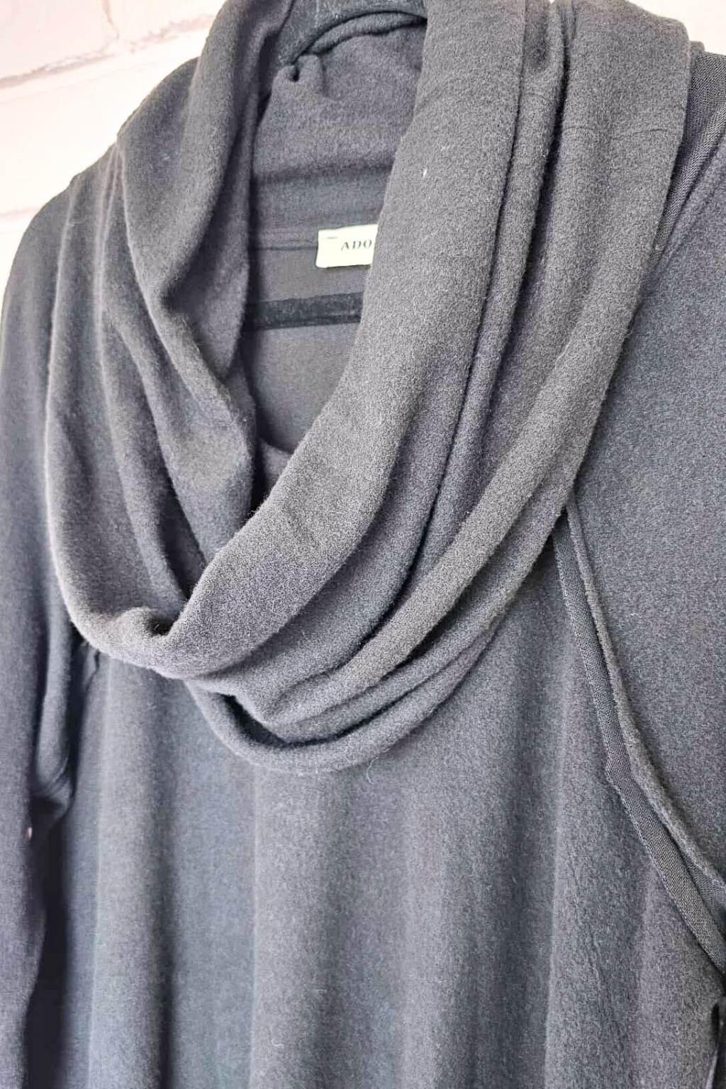 Pull/Tunique Douceur Cocoon (Noir)
