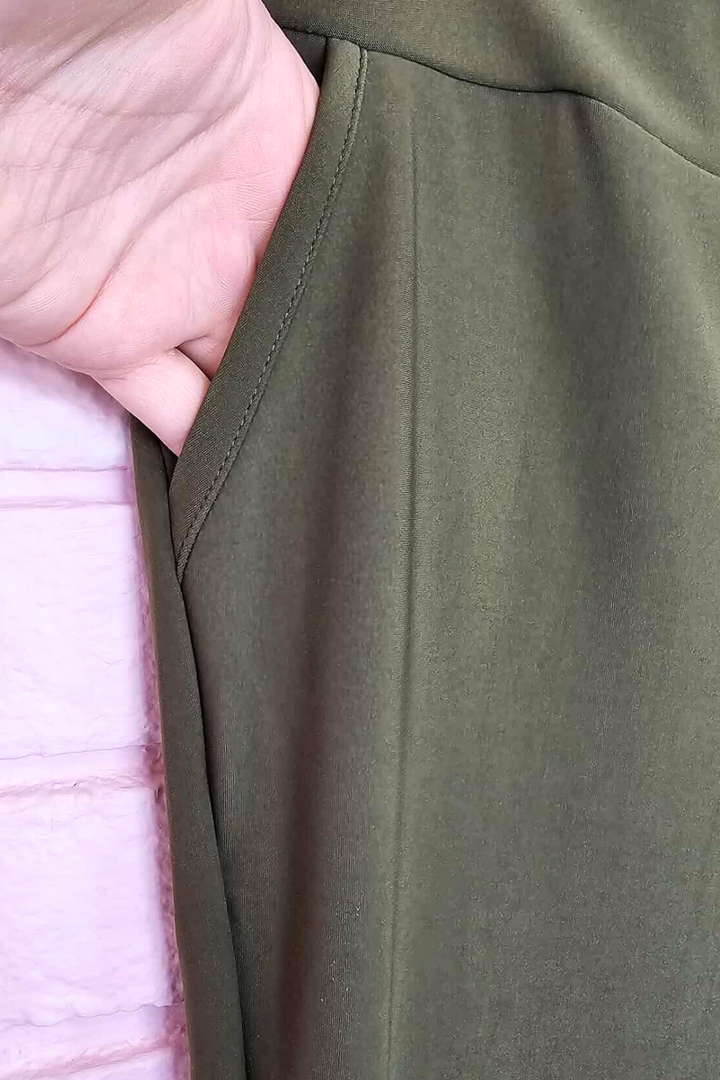 Pantalon Sculptant skinny - Fusil vert