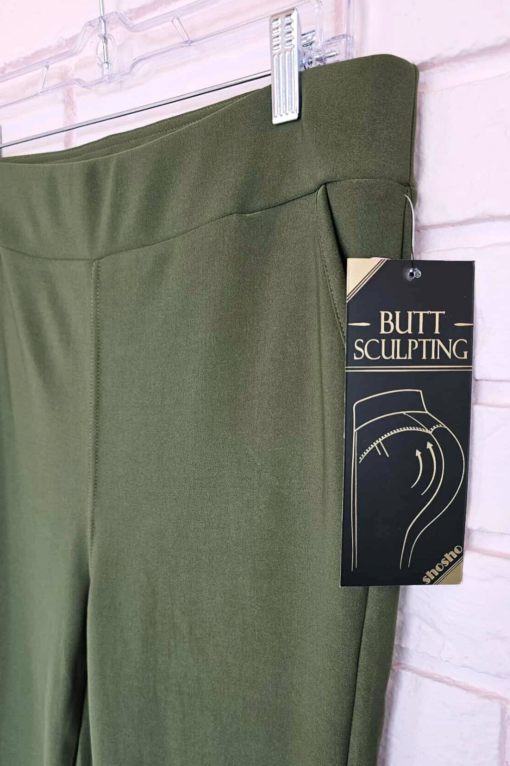 Pantalon Sculptant skinny - Fusil vert
