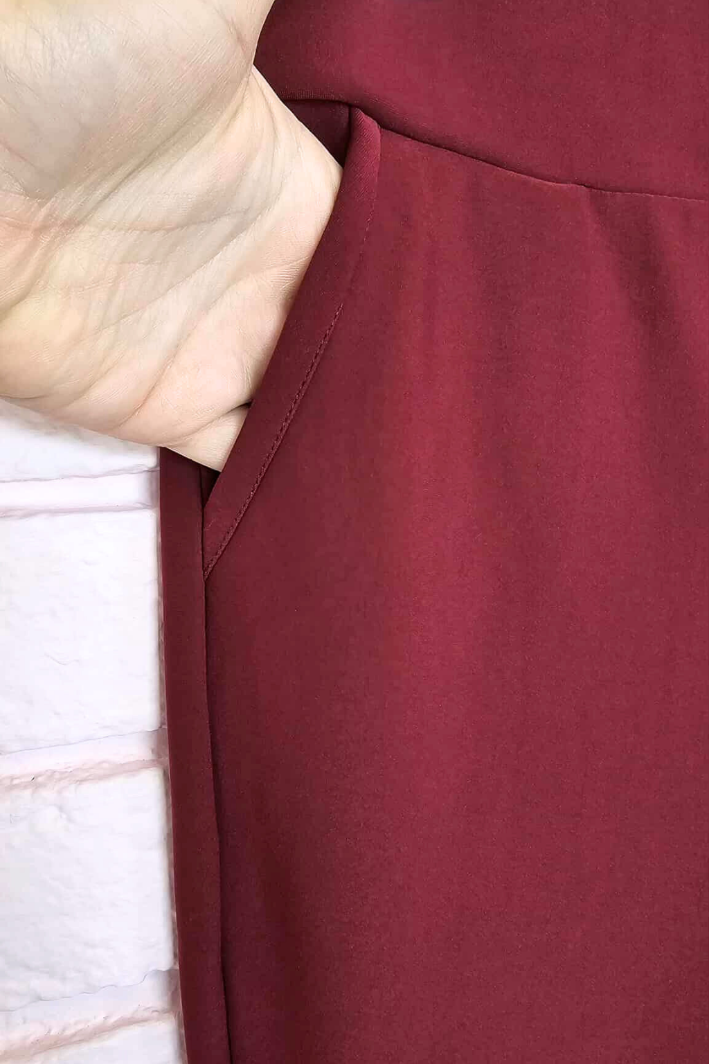 Sculpting pants - Burgundy