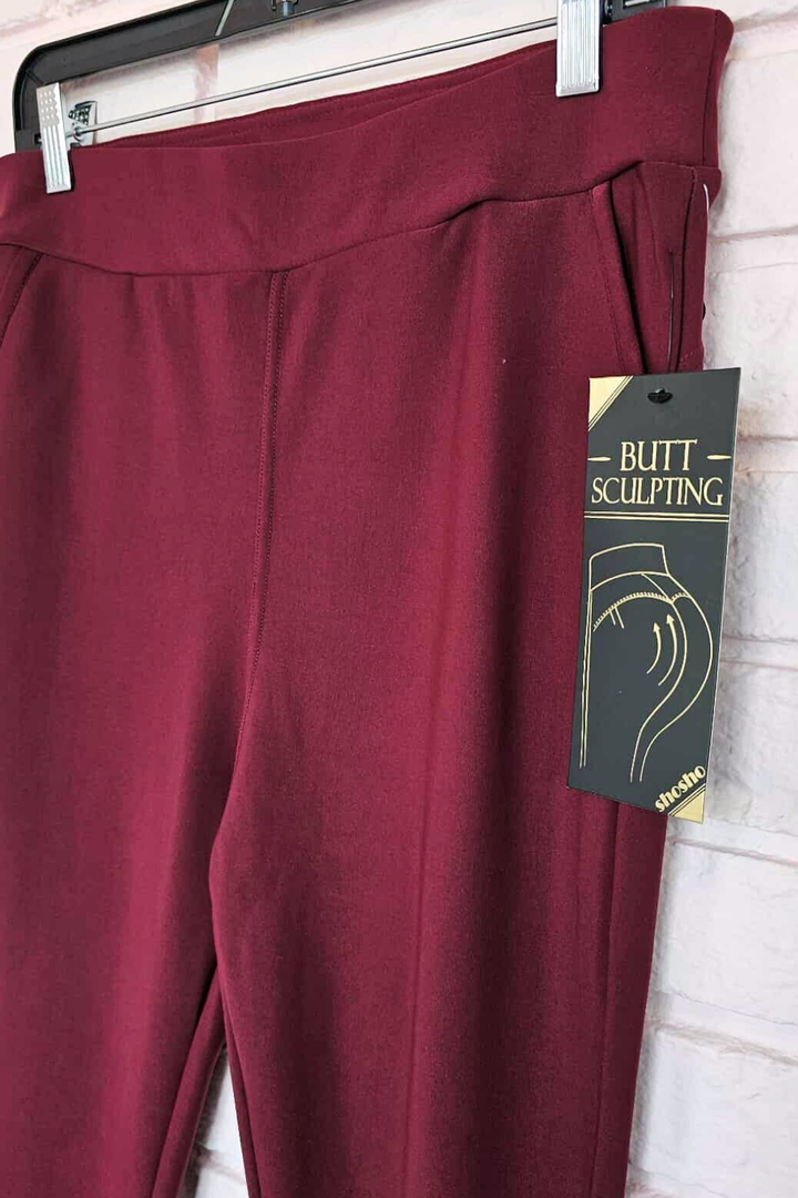 Pantalon Sculptant skinny - Bourgogne
