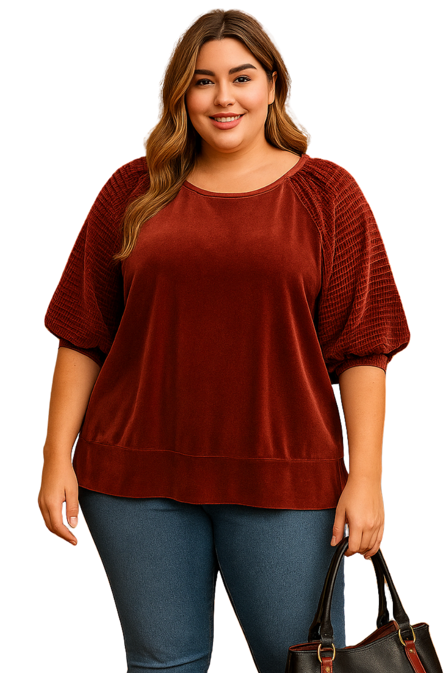 Rosewood velvet top