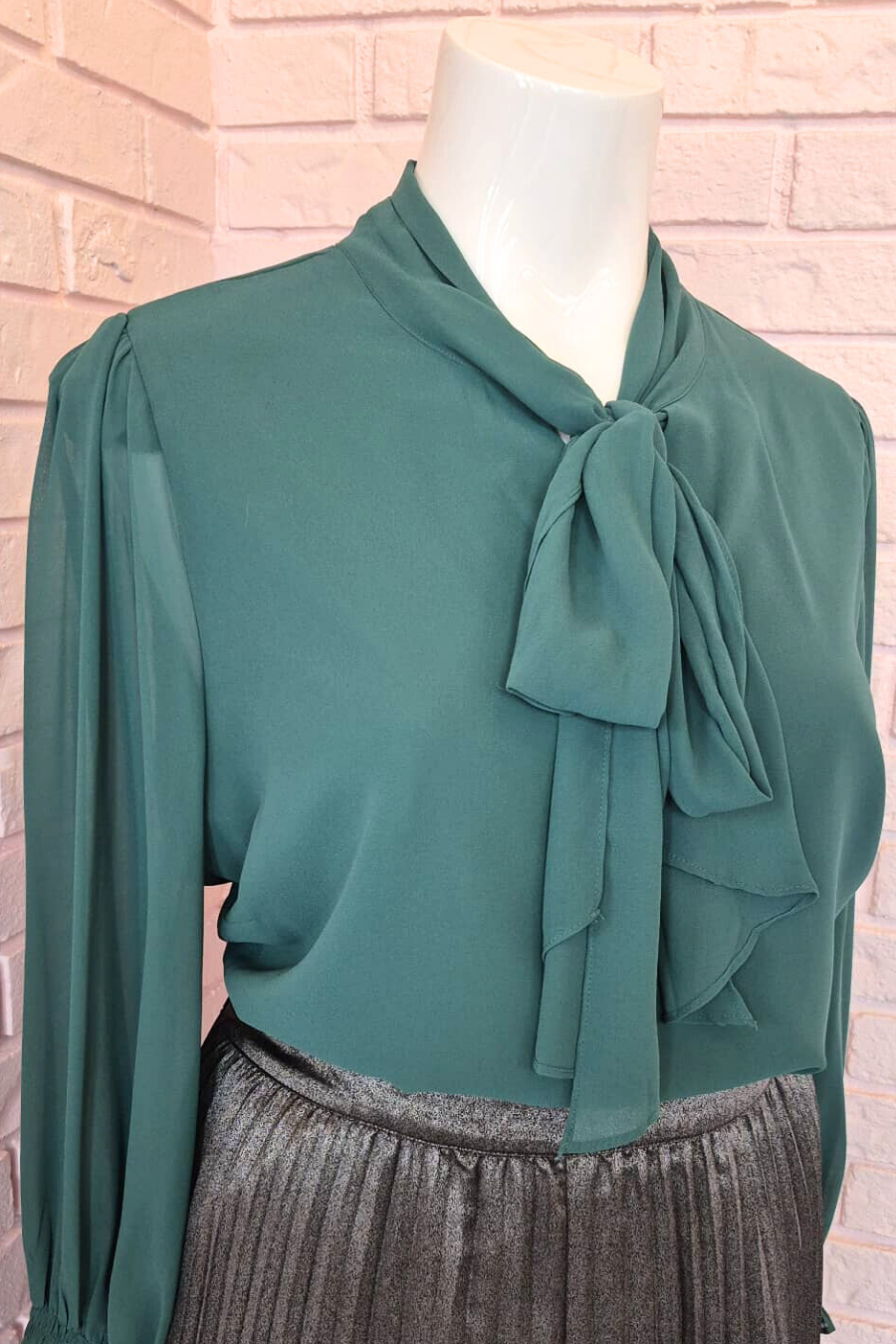 Juliette blouse (emerald)