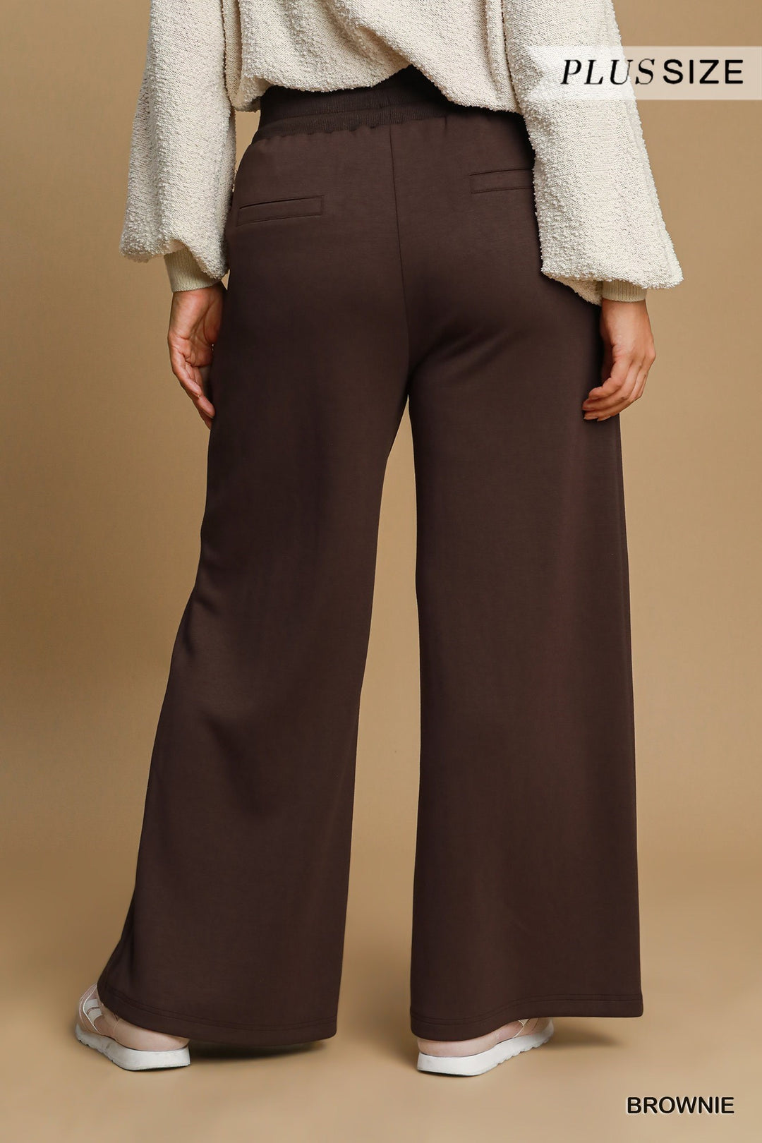 Luxeknit pants - Brownie