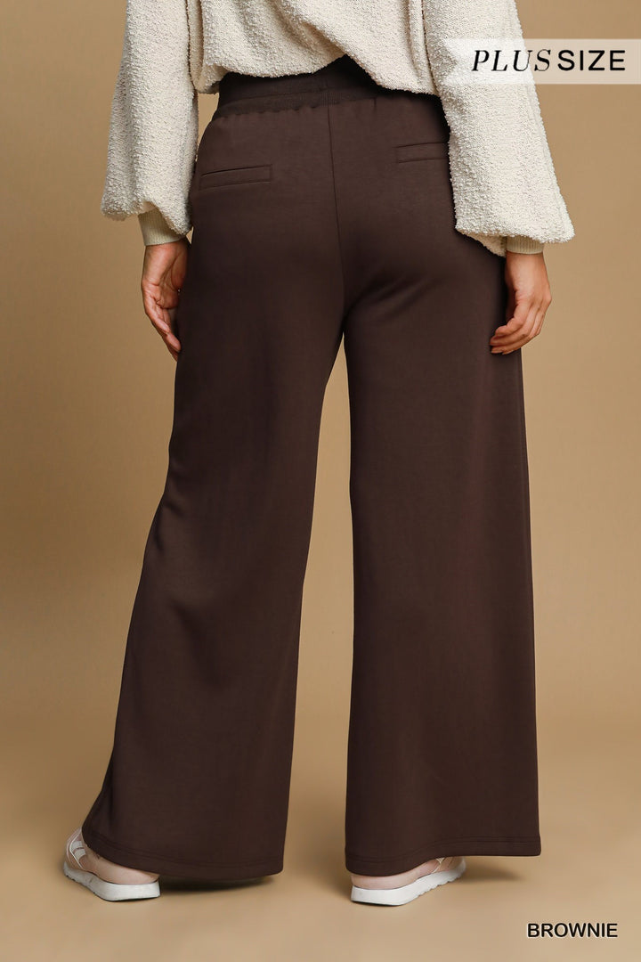 Luxeknit pants - Brownie
