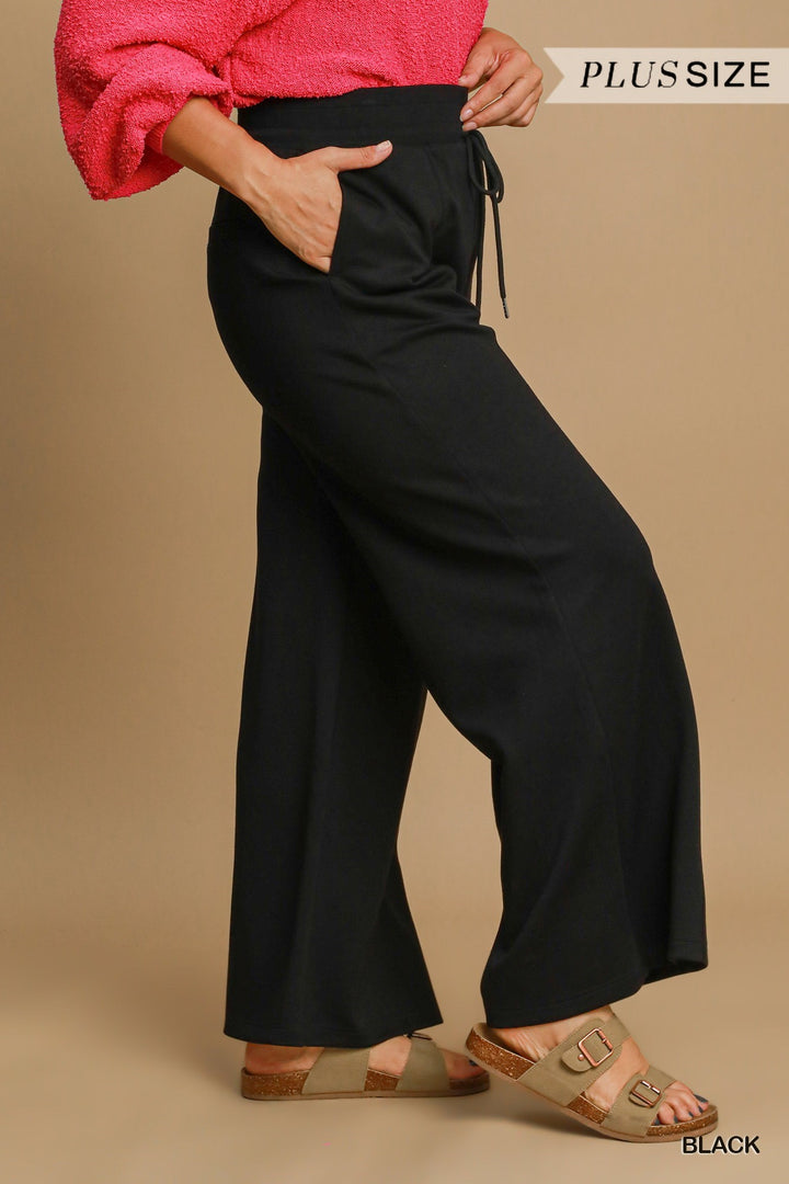 Luxeknit pants - Black