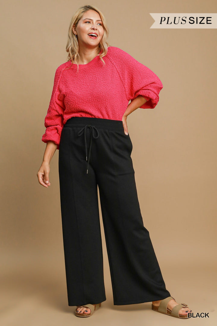Luxeknit pants - Black