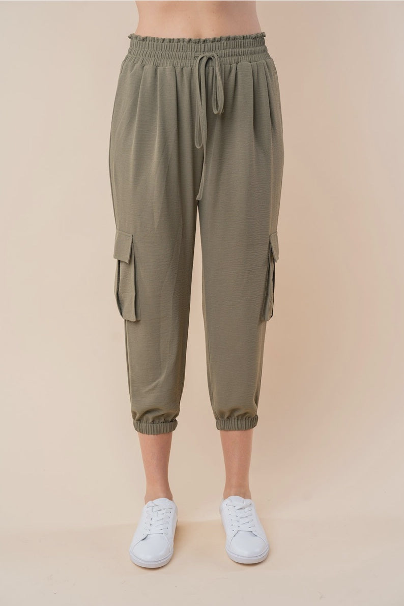Pantalon jogger Billie - Olive