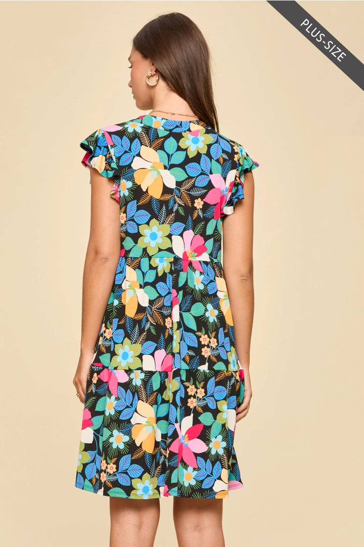 Robe « Lizzy Forever » fleurie