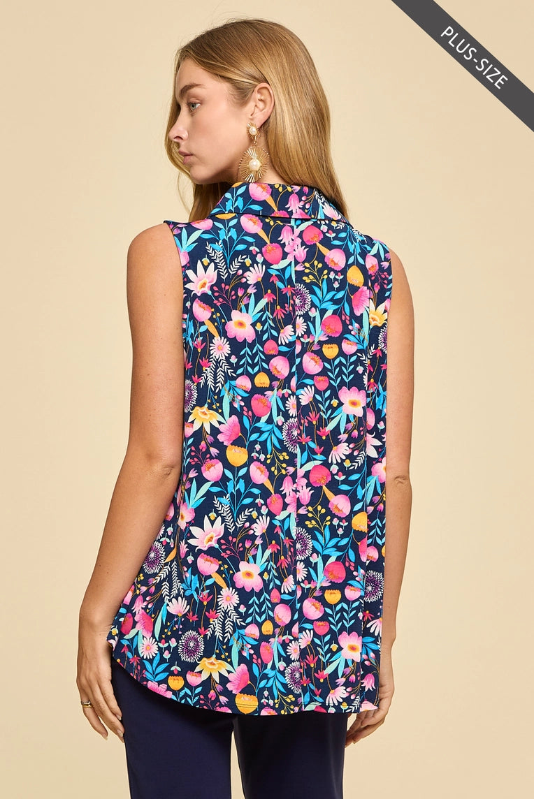 Camisole Lizzy jardin multicolore