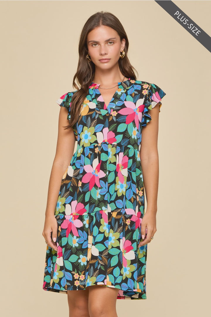 Robe « Lizzy Forever » fleurie